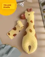 Cuddly Giraffe & Swan Baby Support Pillow - Sleep Aid & Digestive Relief - Image 2