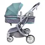 The Mint - High View 2 in 1 Reversible Bassinet + Stroller - Image 12
