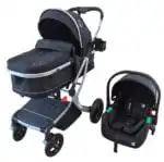 Legacy Travel System - Stroller + Bassinet + Capsule with Mattress and Food Tray - Pink Skin - Image 14