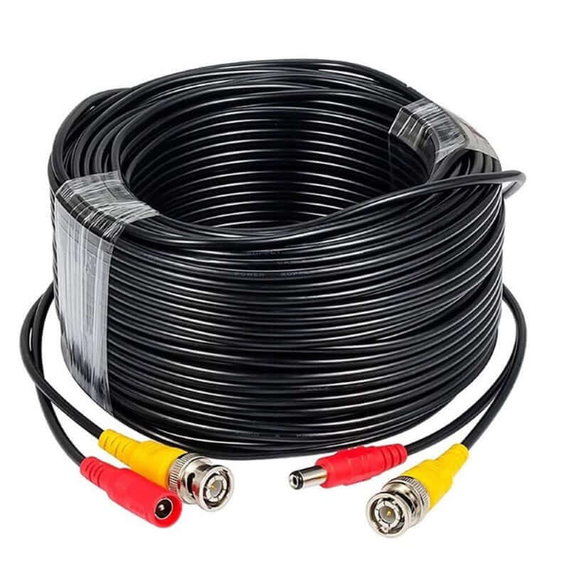 Cctv Cable 20M Bnc Video Power Cable/Wire For Security Camera, Cctv, Dvr, Surveillance System