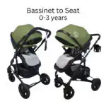 Rover Forest - 3 in 1 Stroller + Bassinet + Capsule Combo - Image 5