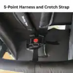 Legacy Travel System - Stroller + Bassinet + Capsule with Mattress and Food Tray - BLACK - Image 12