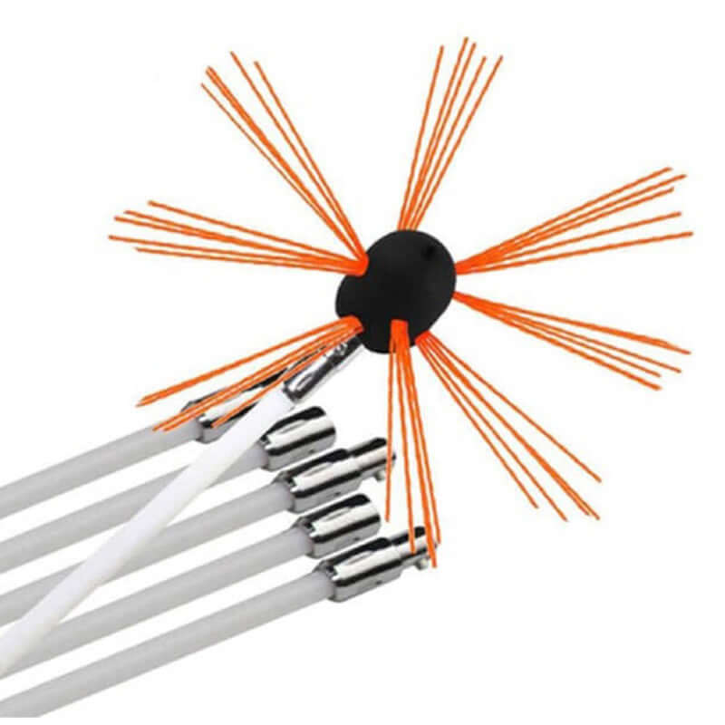 Flexible Dryer Vent Chimney Cleaner Kit