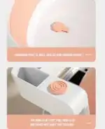 Modern Space-Saving Baby Bathtub with Supportive Pillow and Temperature Reader - Image 14