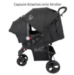 Explorer 3-Wheel Stroller + Capsule Car Seat with Base + Liner and Food Tray - Image 6