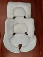 Reversible Baby Capsule & Stroller & High Chair Cushion - GREY - Image 8