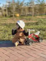 4-Wheel Balance Bike – Toddler Ride-On Toy - Image 8