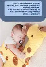 Cuddly Giraffe & Swan Baby Support Pillow - Sleep Aid & Digestive Relief - Image 8