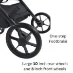 Crown Y Luxury Travel System - Reversible Stroller + Reclining i-Size Capsule + Rotating ISOFIX Base - Image 9