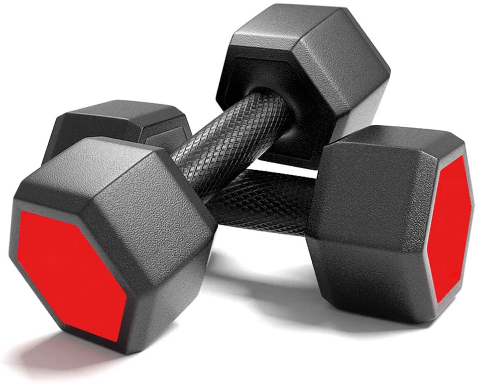 Dumbbell Set - 2 X 10kg hex weights