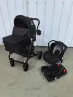 Rover Black - 3 in 1 Stroller System + Bassinet + Capsule Combo - Image 9