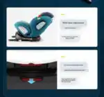 360 Rotatable Multi-stage Child Car Seat for 0-12 Years - Safety and Comfort in One - Image 7