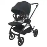 Crown Y – Luxury Reversible Open Bassinet Stroller with Sunshade and Extended Canopy - Image 7