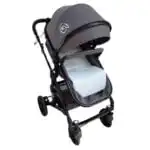 Rover Grey (Boss Mini) - 3 in 1 Stroller System + Bassinet + Capsule Combo - Image 10
