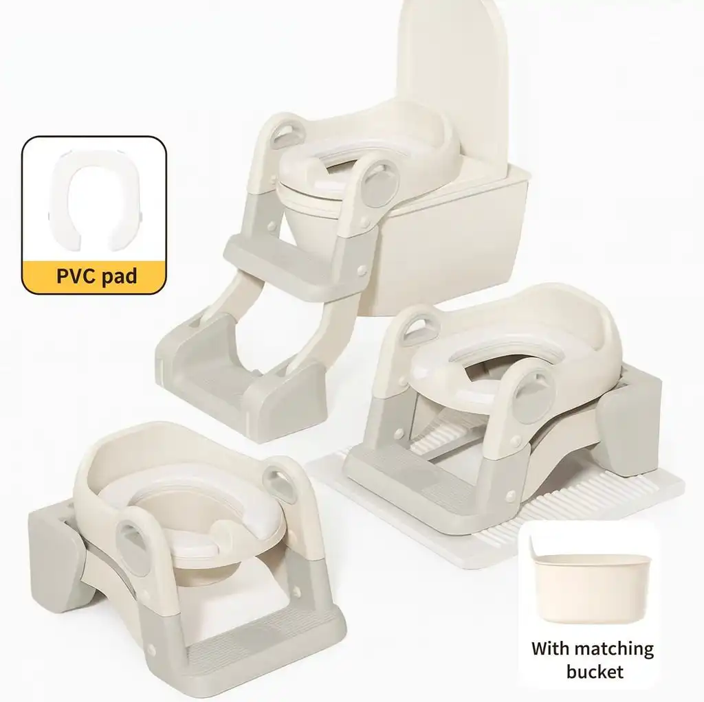 ED49CBEE-3A3D-40DD-A239-EC1F76778107 3-in-1 Potty Training Seat with Ladder & Detachable Potty - Image 1