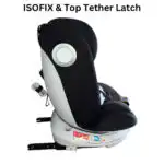 The Slim + Sunshade: 360 Rotation Convertible Car Seat with Double Head & Neck Support - Image 7