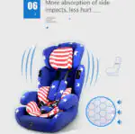 SALE! Portable Child Booster Seat with Adjustable Headrest - Image 7