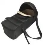 Cocoon Portable Stroller Soft Carry Cot with Foot Cover and Canopy - BLACK - Image 8