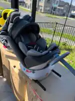 360 Spin Rotating Car Seat with Sun Shade + Footrest and ISOFIX - Image 12