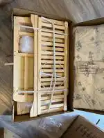 Co-sleeper Baby Bed + Mattress and 5-piece teddy design bedding - Image 16