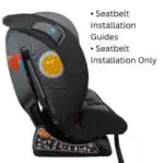 SmoothSwitch Convertible Reclining Car Seat for 0-12 years - GREY - Image 6