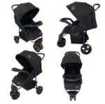 Explorer 3-Wheeler Stroller & Capsule Travel System with Food Tray and Liner - Image 6