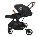 The Flex Black: 2 in 1 Stroller + Open Bassinet - Image 22