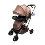 Gold Series 2-way Compact Bassinet Stroller + Feeding Tray - Image 8