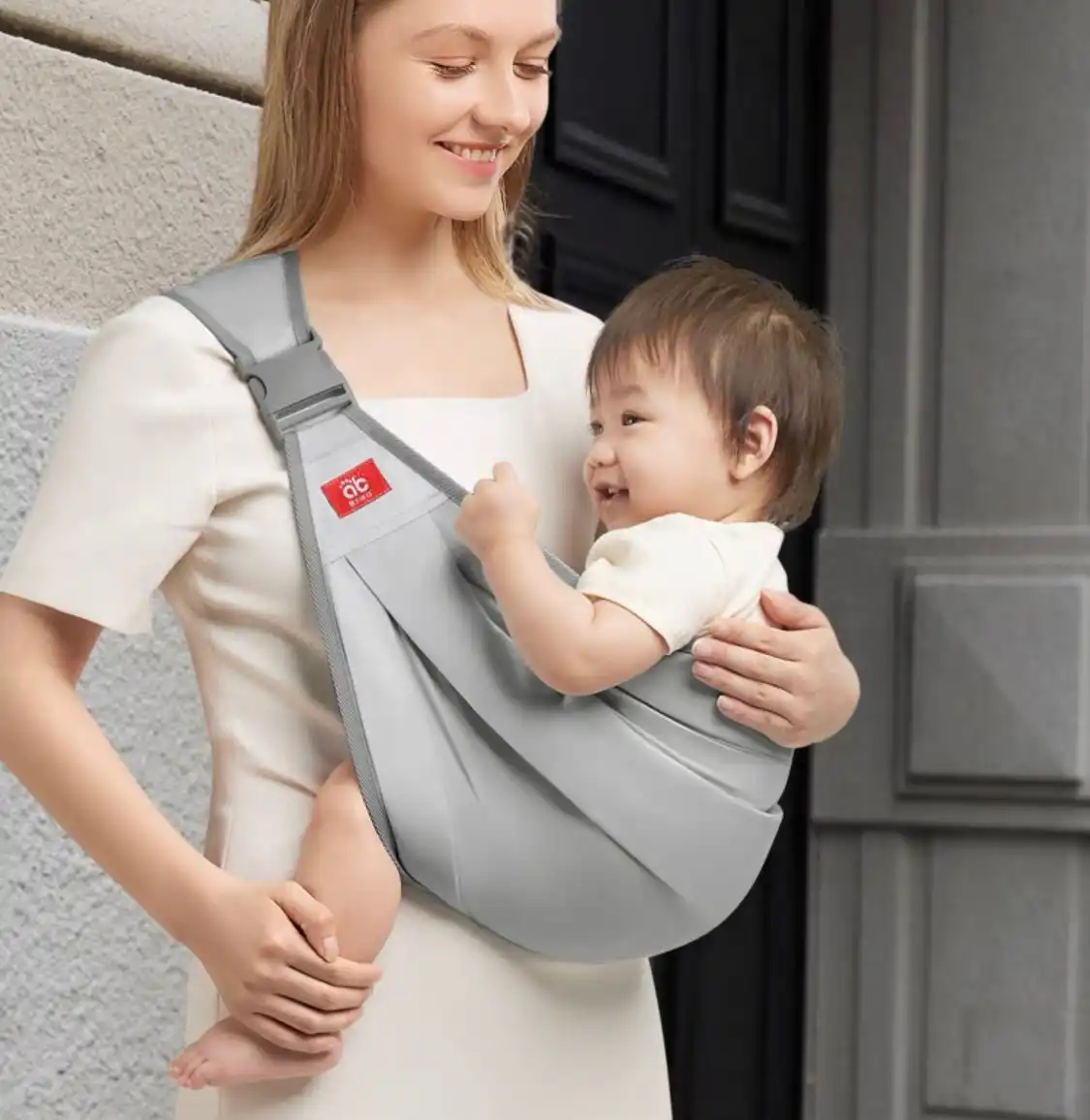 FullSizeRender_6188f81c-eb00-494f-b93e-b6b683ec840a Sling Child Carrier Wrap / Multifunctional Baby Carrier Ring Sling - Image 1