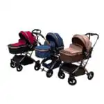 Gold Series 2-way Compact Bassinet Stroller + Feeding Tray - Image 2