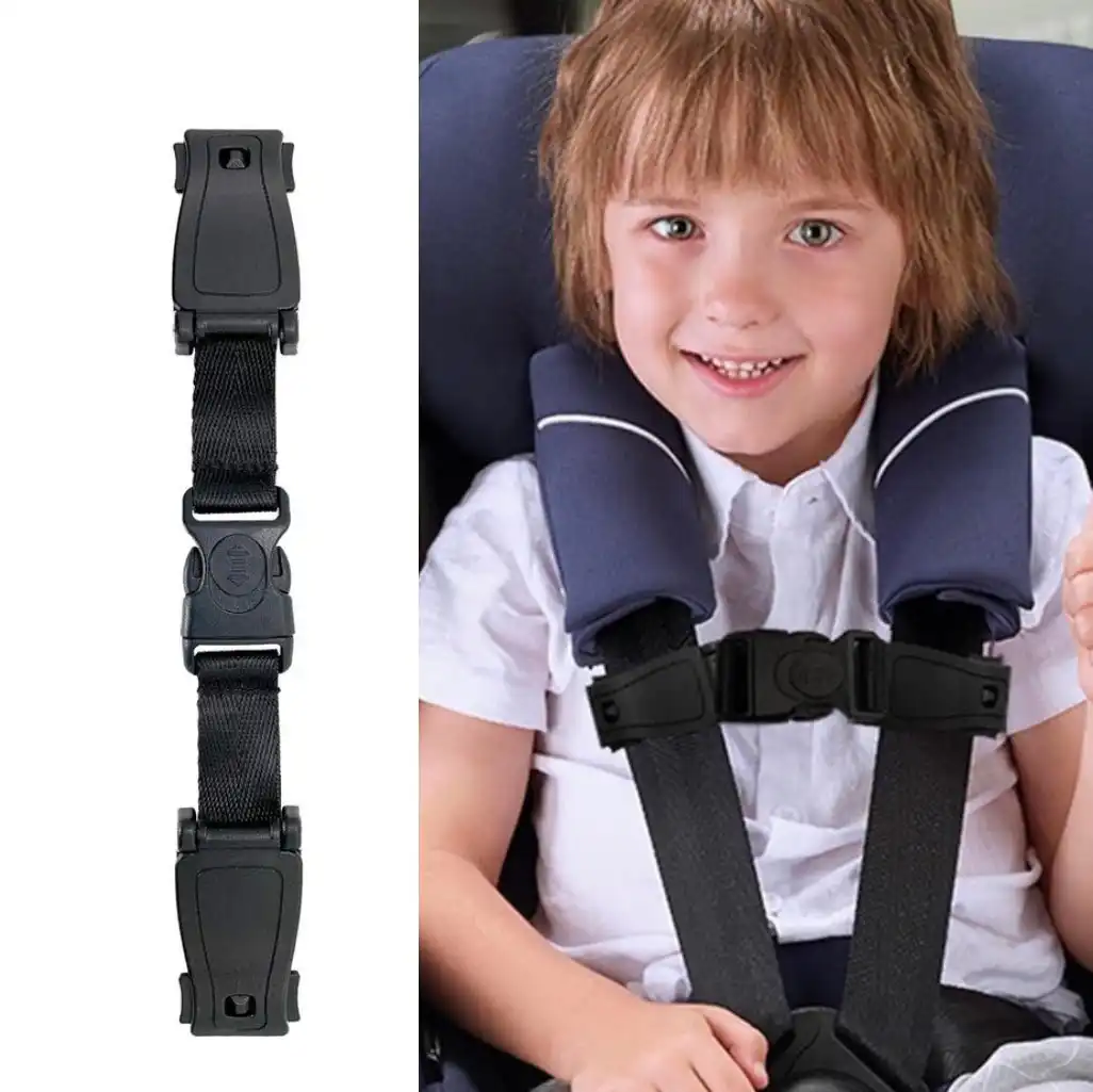 FullSizeRender_b82b6e2b-1d98-4dbd-999c-83679a4afc56 Universal Chest Clip Safety Harness Buckle for Baby Car Seats, Strollers & High Chairs - Image 1