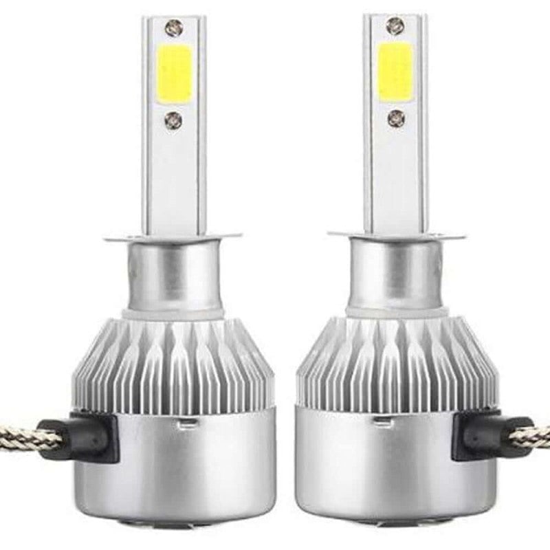 H3 Led Headlight Bulbs Fog Lights Daytime Running Lights 6000K White