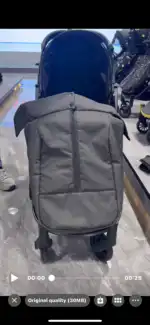 Universal Stroller Foot Shield Cover with Zip - Image 10