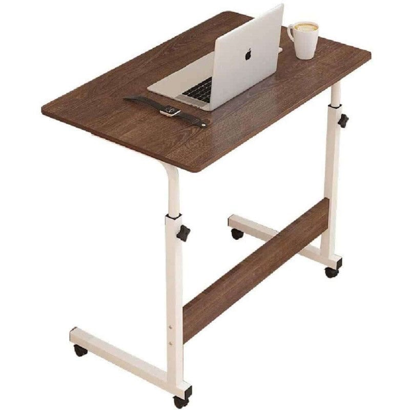 Height Adjustable Laptop Desk Stand Brown