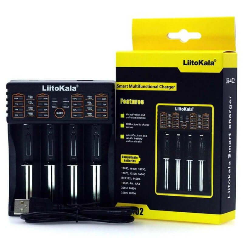 18650 Battery Charger Smart Charger