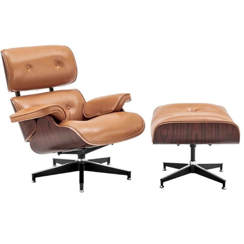 Replica Eames Chair with Ottoman