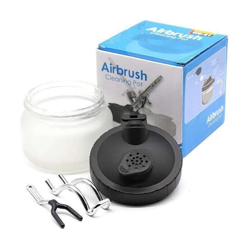 Airbrush Cleaning Pot