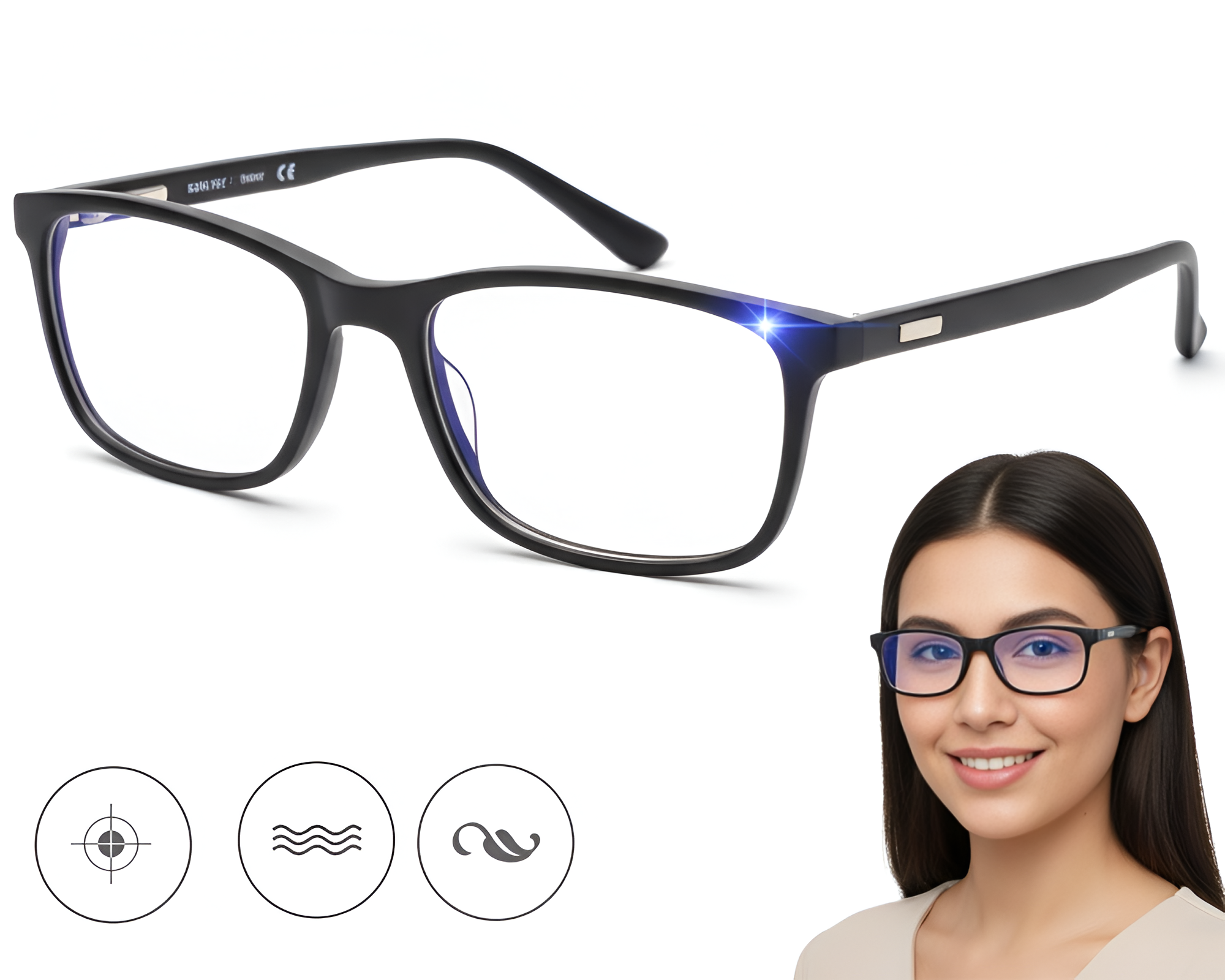 Computer Glasses Anti-Blue Light