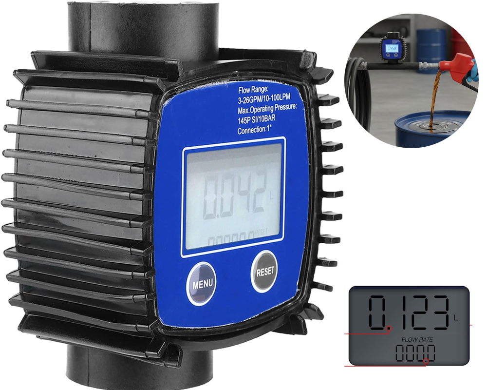 Digital Turbine Flow Meter