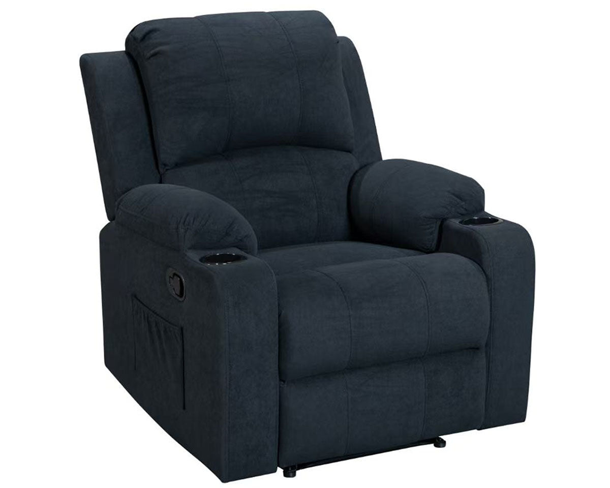 NovaCloud Fabric 1 Seater Recliner Sofa