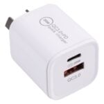 20W PD 3.0/QC 3.0 Fast Charger, NZ/AU Safety Certified, 5V/9V/12V Fast Charging, Up to 3A