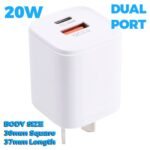 20W PD 3.0/QC 3.0 Fast Charger, NZ/AU Safety Certified, 5V/9V/12V Fast Charging, Up to 3A - Image 4
