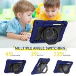 Samsung Galaxy Tab S7 / S8 / S9 Armor HD Shockproof Rugged Cover with Stand - Image 4