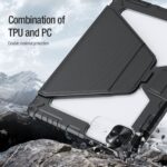 Apple iPad Pro 12.9 Nillkin Bumper Snapsafe Tablet Cover and Removable Stand/Flap - Image 4