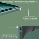 Samsung Galaxy Tab S6 Lite Acrylic Rotating Flip Cover, Pen holder - Image 5