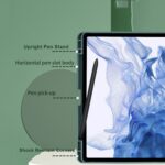 Samsung Galaxy Tab S6 Lite Acrylic Rotating Flip Cover, Pen holder - Image 4