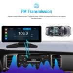 6.86in Touch Screen Dash Cam, Wi-Fi, Android Auto, Apple CarPlay, FM Transmitter, Bluetooth - Image 4