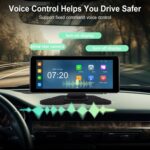 6.86in Touch Screen Dash Cam, Wi-Fi, Android Auto, Apple CarPlay, FM Transmitter, Bluetooth - Image 7