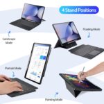 Samsung Galaxy Tab S10 Ultra / S9 Ultra / S8 Ultra Dux Ducis DK Detachable BT Keyboard Cover, Touchpad - Image 6