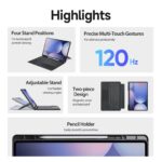 Samsung Galaxy Tab S10 Ultra / S9 Ultra / S8 Ultra Dux Ducis DK Detachable BT Keyboard Cover, Touchpad - Image 3